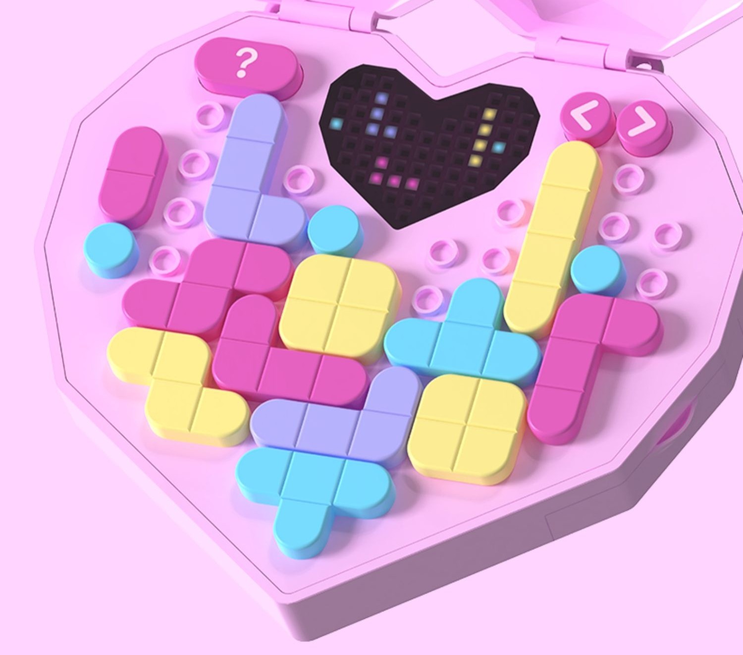 Smart  Heart Tetris Puzzle [2000 Levels]